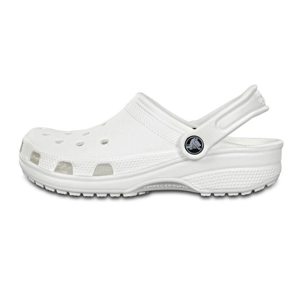 Crocs Unisex Classic Clog White Size M7 / W9 - Picture 2 of 6